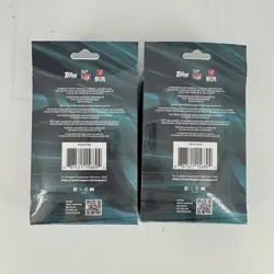 LOT OF 2 ✅ 2025 Topps Chrome NFL Hanger Box - Image 2