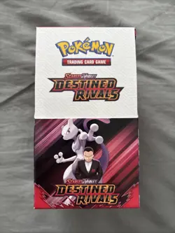 Pokemon TCG Destined Rivals Half Booster Box 18 Packs New (Unsealed Box) - Image 2