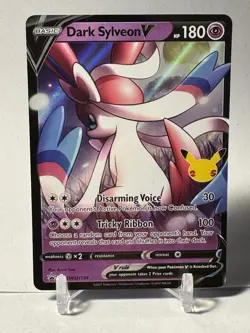 Dark Sylveon V Promo SWSH: Sword & Shield Promo Cards SWSH134 NM - Image 1
