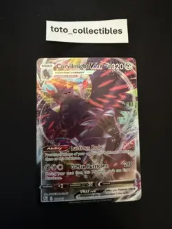 Corviknight VMAX 110/163 SWSH05: Battle Styles Ultra Rare Pokemon Card - Image 1