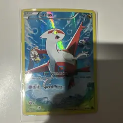 Pokemon Latias XY78 Full Art Promo Holo Dragon Basic Card - Image 1