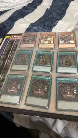(YU-GI-OH TCG) ANCIENT GEAR LOT: YuGiOh Cards - Golem, Beast, Gadjiltron, +++ - Image 4