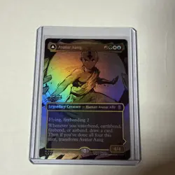 Mtg Avatar Aang / Aang Master Of Elements (Borderless) Avatar: Foil - Image 1