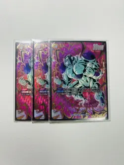 Dragon Ball Super Frieza FB05 SCR Parallel Card Set of 3 Playable - Image 1