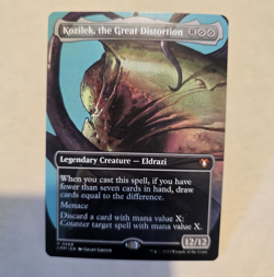 Wizards MTG Kozilek, the Great Distortion - Commander Masters - Mythic Eldrazi … - Image 1