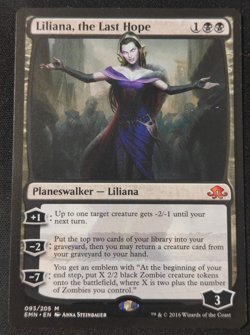 MTG: Liliana, the Last Hope ELDRITCH MOON!!!! NM!!! Magic the Gathering!!! - Image 1