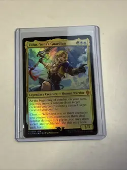 MTG Tidus, Yuna's Guardian (Extended Art) Commander: Final Fantasy Foil - Image 1