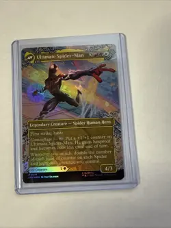 MTG Miles Morales / Ultimate Spider-Man (Borderless) Marvel's Spider-Man Foil - Image 2