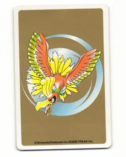 Murkrow No. 198 10 Of Spades 1999 Pokemon Poker Card Japanese LP - Image 2