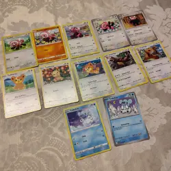 Pokemon 12-Card Lot - Bear Pack (Teddiursa, Stufful, Cubchoo) - Image 1