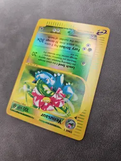 Pokemon TCG Venusaur 67/165 Reverse Holo Rare Expedition Base Set E-Reader - NM - Image 3