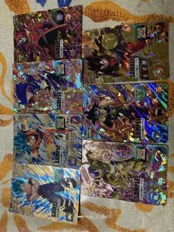 Dragon Ball Super Card Sample Set 7 Rare Cards Visual Adventure 253 Condition - Image 1