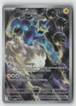 Thundurus 209 Holo Promo Scarlet & Violet Promo Pokemon Holo Lightly Played - Image 1