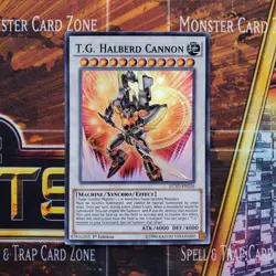 1x T.G. Halberd Cannon - Super Rare - LC5D-EN216 - 1st Ed - LP - Image 1