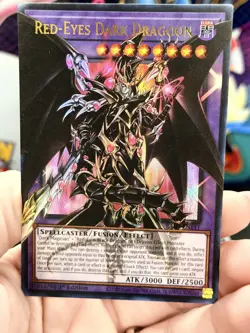 YuGiOh / RA05-EN141 / Red-Eyes Dark Dragoon / Extended Art - Ultra Rare 1st Ed. - Image 1