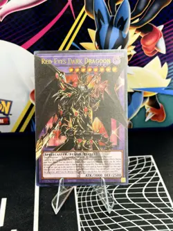 YuGiOh / RA05-EN141 / Red-Eyes Dark Dragoon / Extended Art - Ultra Rare 1st Ed. - Image 3