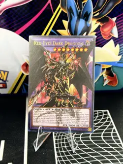 YuGiOh / RA05-EN141 / Red-Eyes Dark Dragoon / Extended Art - Ultra Rare 1st Ed. - Image 4