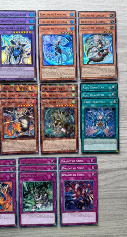 Dracotail Deck Core (Complete) Phryxul Faimena Lukias Mululu Arthalion AE YuGiOh - Image 3