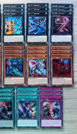 K9 Deck Core (Complete) K9-04 Noroi / K9-17 Izuna / Lupus AE YuGiOh - Image 3