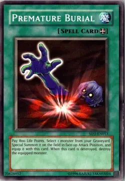 Premature Burial Common Structure Deck: Dragon's Roar SD1-EN013 MP - Image 1