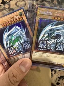 Yugi Oh Blue Eyes White Dragon Rarity Collection Starlight Rare And Rare - Image 1