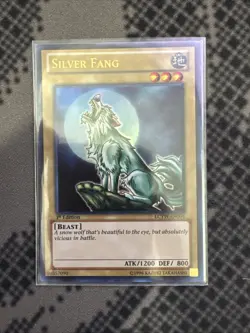 Silver Fang - Yu-Gi-Oh! TCG - LCYW-EN004 Ultra Rare, 1st Edition (NM) - Image 1