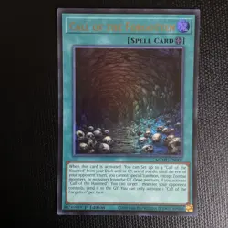 Yugioh! 1x Call of the Forgotten MZMU-EN007 Ultra Rare 1st Ed NM - Image 1