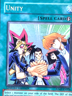 yugioh Unity JUMP-EN006 Limited Edition Near Mint - Image 2