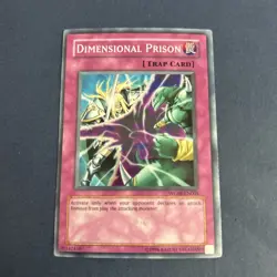 Yugioh - Dimensional Prison WC08-EN003 SUPER NM X1 - Image 1