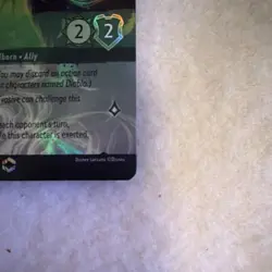 Disney Lorcana Diablo Devoted Herald Enchanted Holo 211/204 English - Image 2