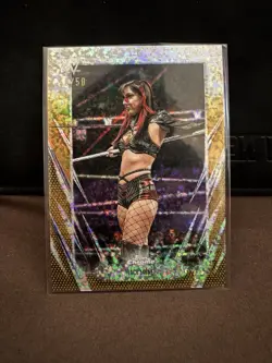 2026 Topps Chrome WWE Jacy Jayne Gold Refractor /50 - Image 1