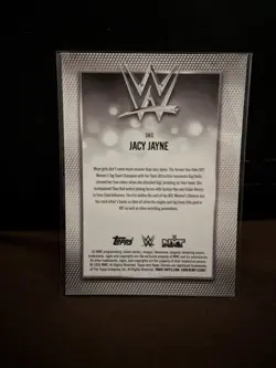 2026 Topps Chrome WWE Jacy Jayne Gold Refractor /50 - Image 2