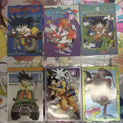 Dragon Ball Itajaga 6 Card Set - Image 1