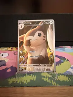 furret 168/159 - Illustration Rare - Journey Together - Pokemon Card - NM - Image 1