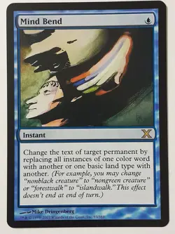Mind Bend - NM Near Mint - 10E 10th Edition Core Set - MTG Magic Card - Image 1