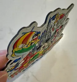 VTG Walt Disney World Magic Kingdom Dumbo Fridge Magnet Souvenir WDW Castle RARE - Image 5