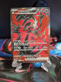 Yveltal ex 105/088 Perfect Order Full Art Pokemon Card NM/M 2026 - Image 1