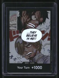 One Piece A Fist of Divine Speed DON!! Card (Alternate Art) - Image 1