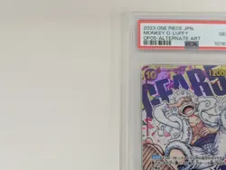 PSA 10 GEM Mint Monkey D Luffy OP05 ONE PIECE CARD GAME japan - Image 3