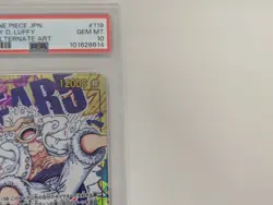 PSA 10 GEM Mint Monkey D Luffy OP05 ONE PIECE CARD GAME japan - Image 4