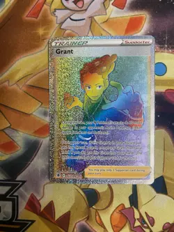 Grant 203/189 Rainbow Secret Rare Astral Radiance Full Art Pokemon Card NM - Image 1