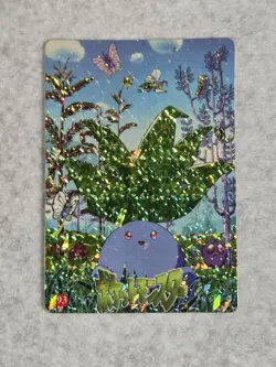 Pokemon Pocket Monsters Vintage Vending Prism Sticker Card #93 Oddish Garden - Image 2