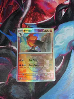 Pokemon TCG Pyroar Prismatic Evolutions Card 016/131 Master Ball NM - Image 1