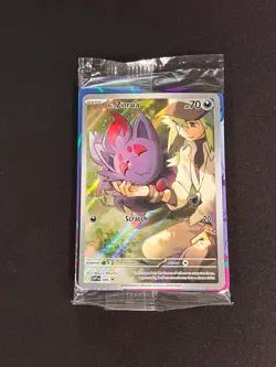 N's Zorua 189 Sv: Scarlet & Violet Promo Cards Holo Sealed! - Image 1