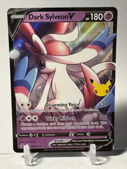 Dark Sylveon V Promo SWSH: Sword & Shield Promo Cards SWSH134 NM - Image 1