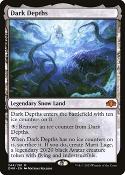 Dark Depths - Foil DMR NM MTG - Image 1
