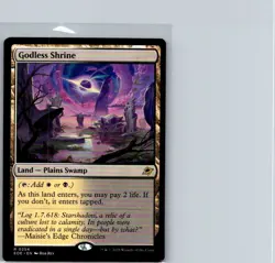#254 Godless Shrine Edge of Eternities Rare - Image 1