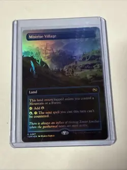 MTG Mistrise Village (Borderless) Tarkir: Dragonstorm Foil - Image 1