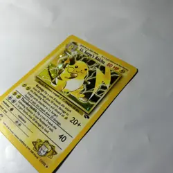 Pokemon Lt. Surge’s Raichu 11/132 Holo Gym Heroes Unlimited MP - Image 2