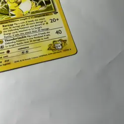 Pokemon Lt. Surge’s Raichu 11/132 Holo Gym Heroes Unlimited MP - Image 5